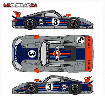 Porsche GT1 Martini