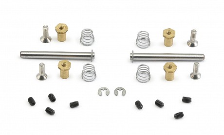 Front End Suspension Kit - Stub axles, Springs, Spring Posts, Screws and E-Clips