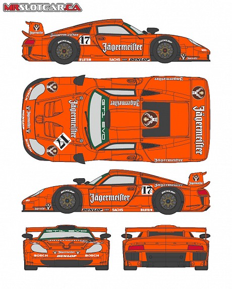 Porsche GT1 EVO Jagermeister            (Coming in December)