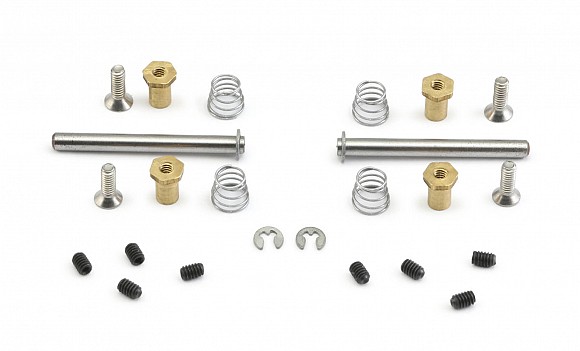 Front End Suspension Kit - Stub axles, Springs, Spring Posts, Screws and E-Clips