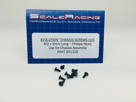 Chassis Screws (10) - M2 x 5mm Long