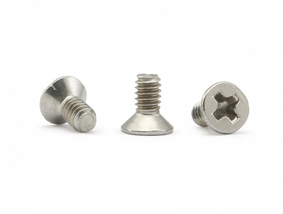 Motor Screws (6) - M2 x 4mm Long Flat Head Design